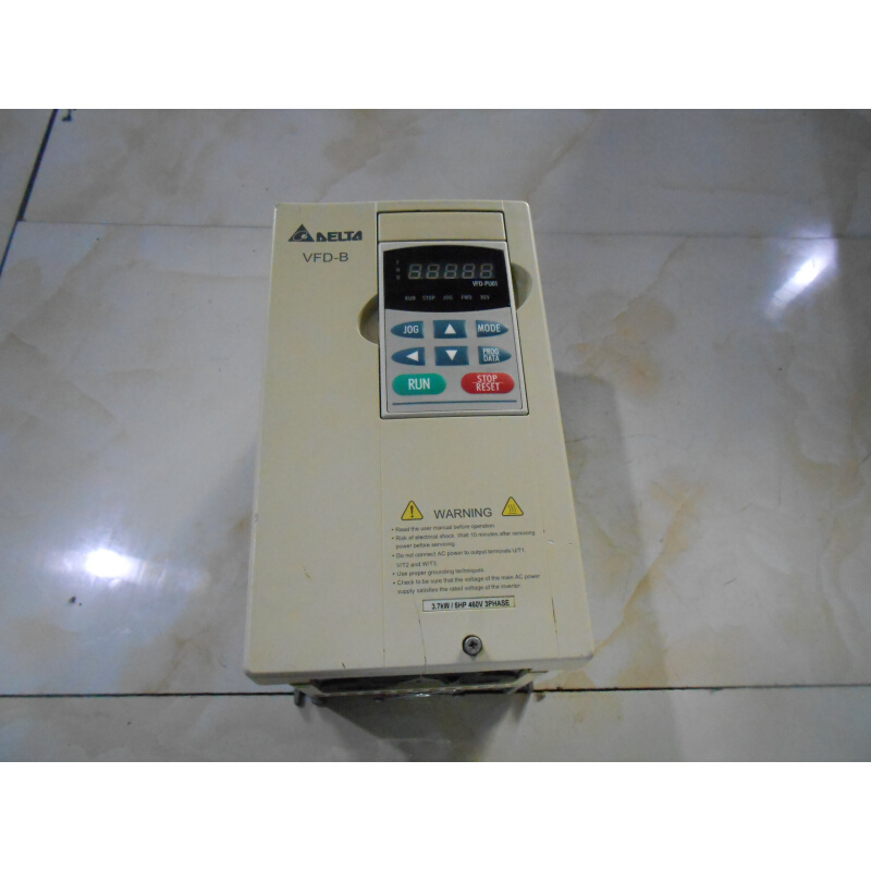 拍前询价：二手 原装拆机 正品台达变频器 VFD037B43A/3.7KW 380V