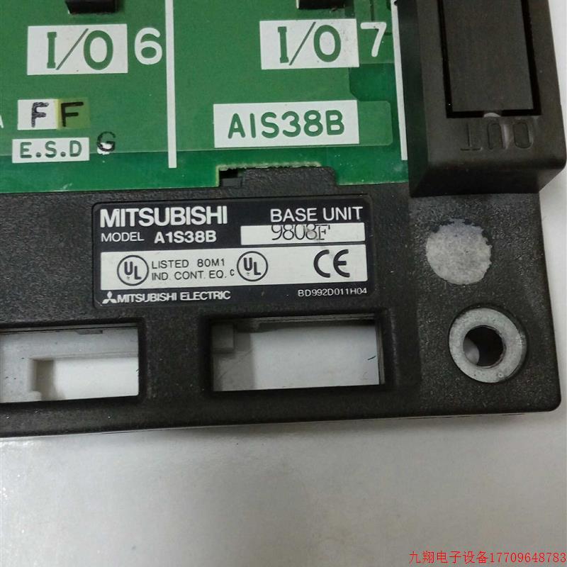 拍前询价:Mitsubishi/三菱 PLC  A1S38B