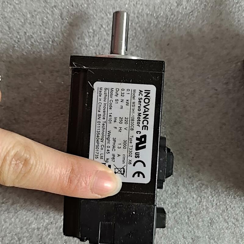 拍前询价：(议价)汇川电机MS1H1-10B30CB