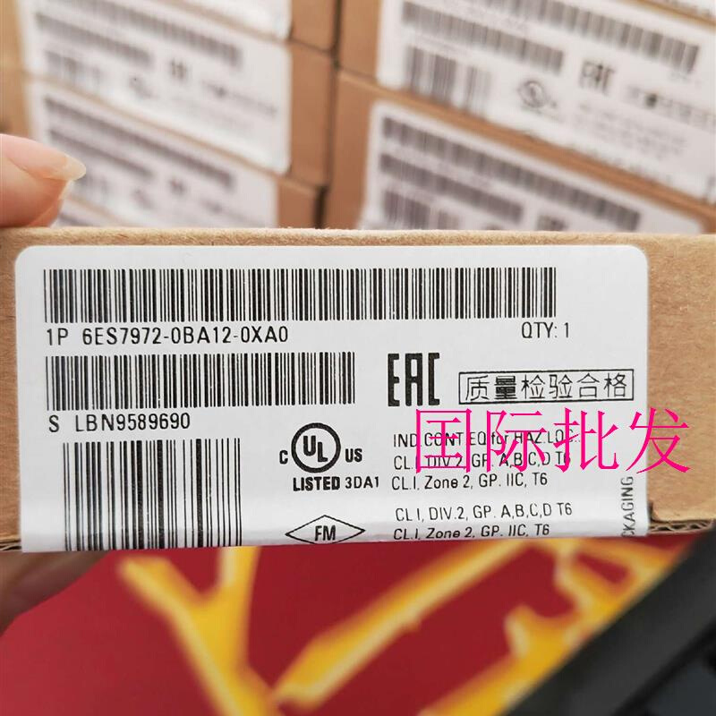 拍前询价：全新原装未开6ES7972-0BA12-0XA090度议价