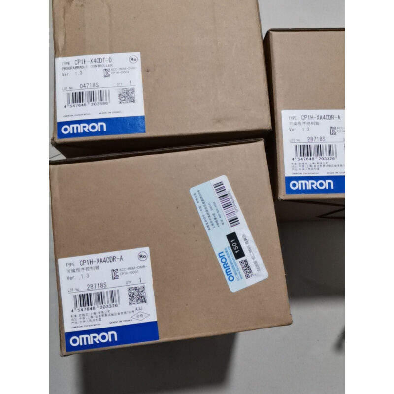 拍前询价：（议价）欧姆CP1H-X40DT-D，CP1H-XA40DR-A，全