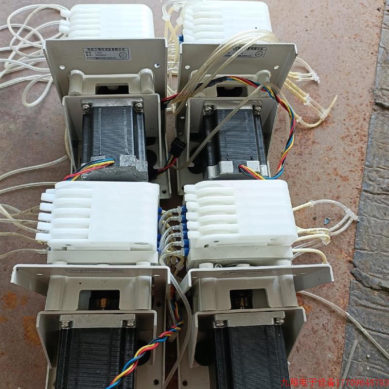 拍前询价:拆机保定兰格恒流泵,型号T-S202带蠕动压头,和压管卡