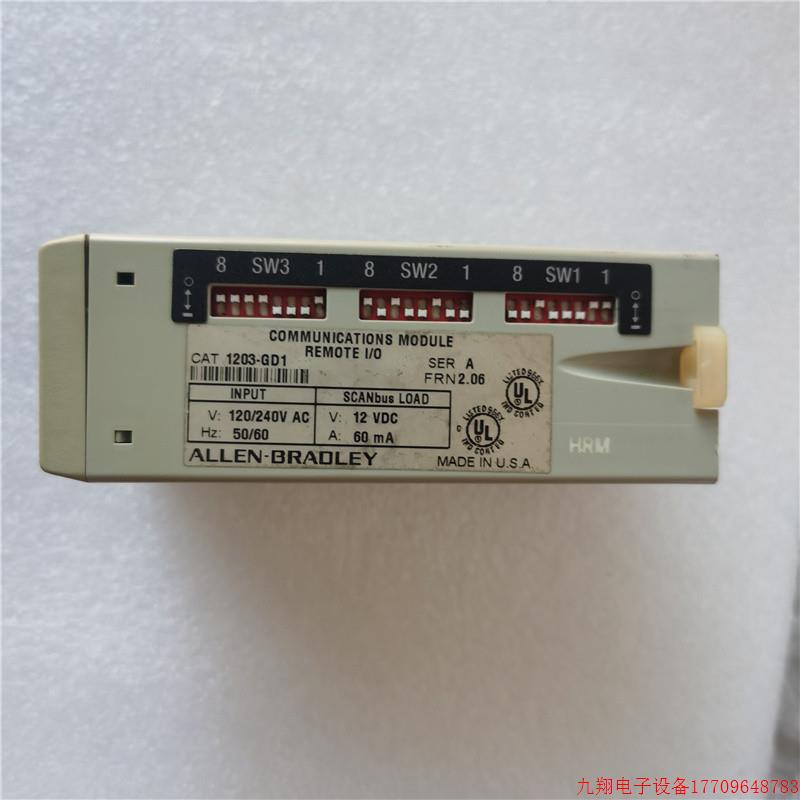 拍前询价:AB艾伦布拉德利通信模块远程 CAT 1203-GD1 现货议价