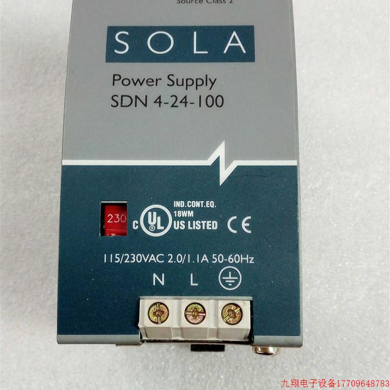 拍前询价:SOLA 电源 SDN4-24-100