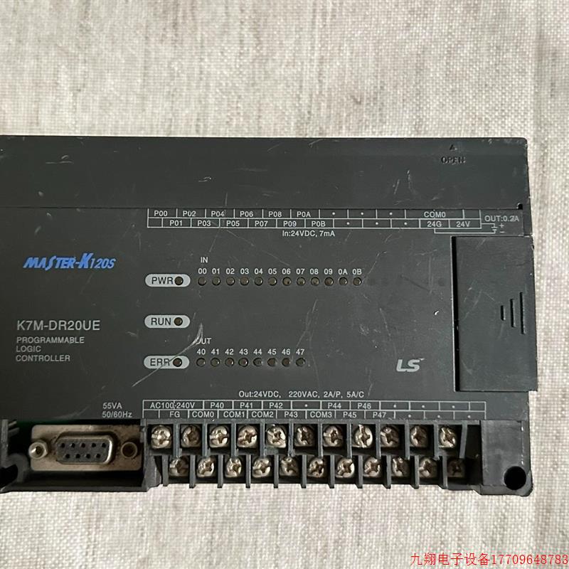 拍前询价:产电K7M-DR20UE PLC,拆机件,可正常使用,实