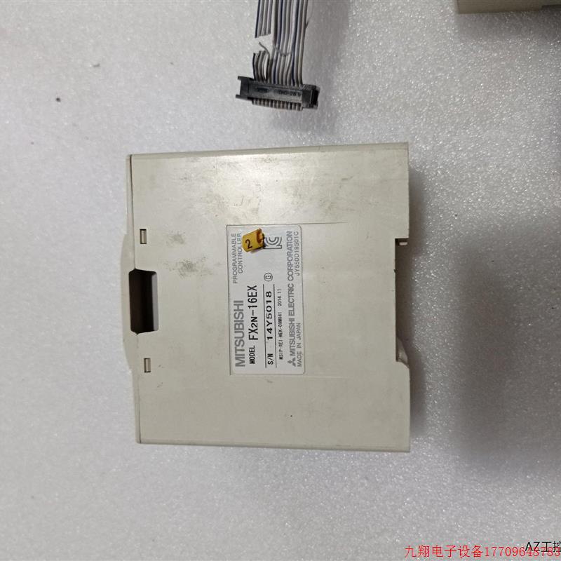 拍前询价:三菱模块,FX2N-16EⅩ,拆机有量,实物拍照,功能包好