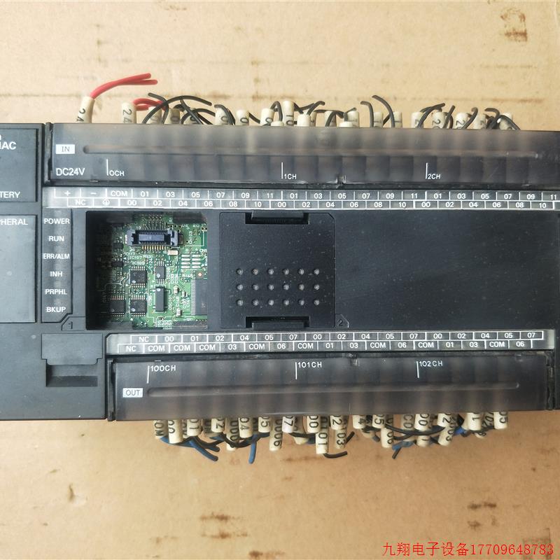 拍前询价:CP1L-M60DT-D 拆机OMRON CP1L-N60DR-A 包功能 议价