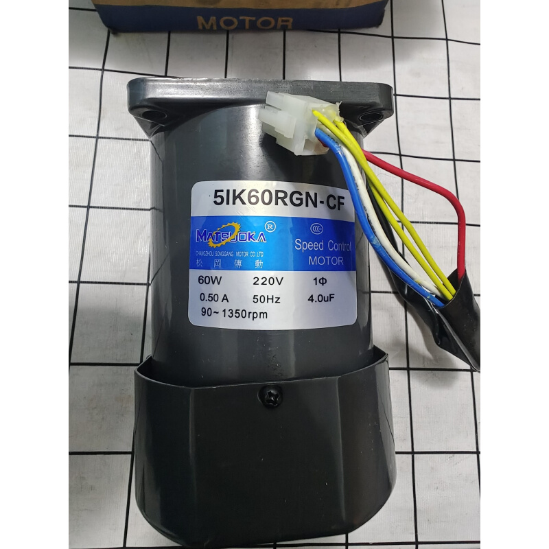 拍前询价：全新 松岗电机 60W调速电机 5IK60RGN-CF全新原装拍前