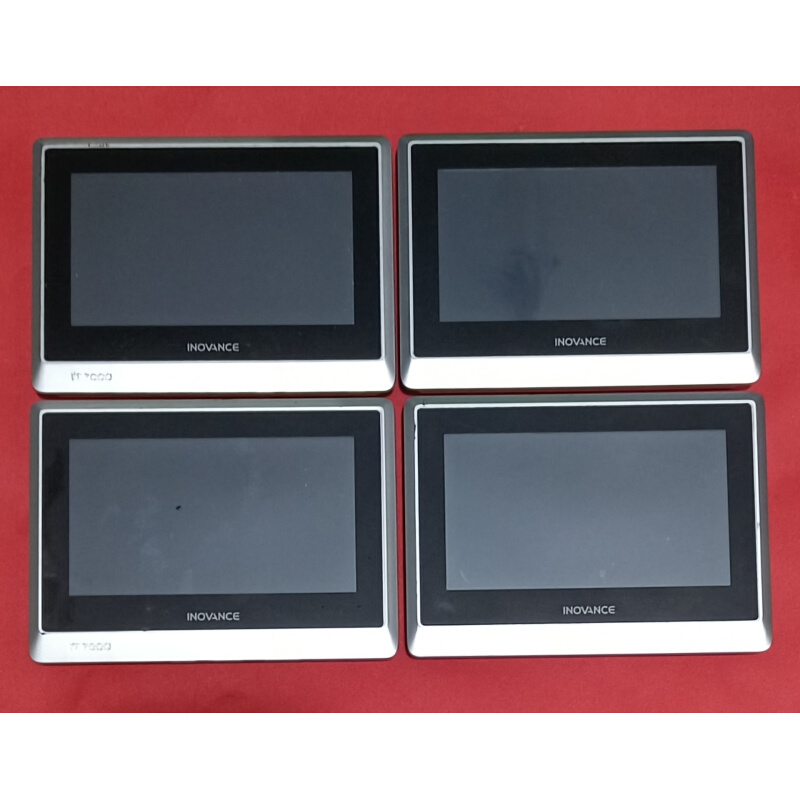 拍前询价：汇川触摸屏IT7070E现货，成色如图。共有10张。拆机拆