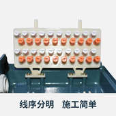 慧好电话分线箱战时电话分线盒50对铝壳旋卡室内外防水电缆交接箱