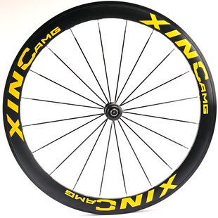 40公路700C直拉破风扁条轮组 120响星行棘DT齿花鼓36T框高50