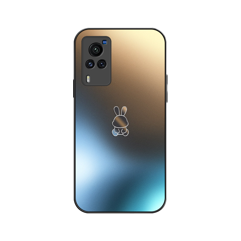 适用vivox60手机壳新款x100ultra磨砂玻璃x200pro全包x80镜头防摔壳x70pro+男女x200高级感X90s可爱x50保护套