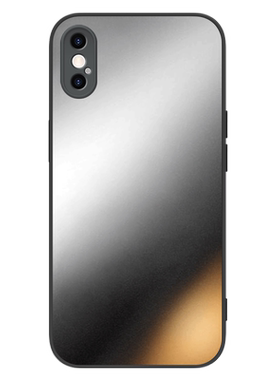 适用苹果x/xr/7/8/se玻璃手机壳