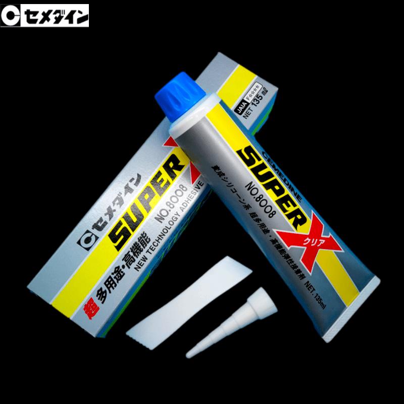 正品施敏打硬SUPER X 8008胶水AX-139透明强力胶接着剂硅胶粘接胶