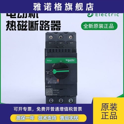 热磁电动机断路器GV3P40保