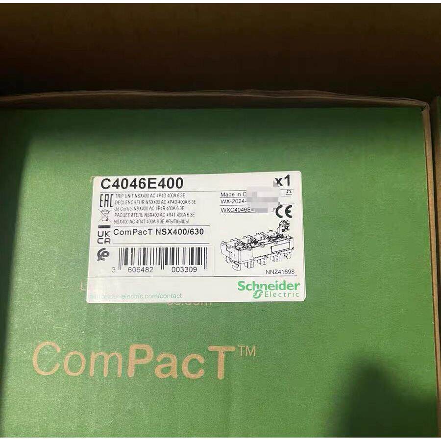施耐德塑壳断路器脱扣器MIC6.3E 400A 4P 新产品C4046E400