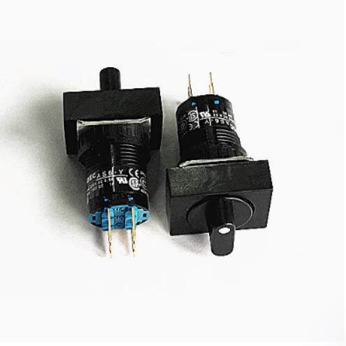 原装IDEC和泉16MM长方形钥匙选择开关AS6H-2KT1AC
