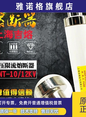 上海吉熔高压高分断能力熔断器SFLAJ-12KV XRNT-10KV 80A100A125A