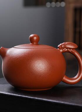 舒仲紫砂-一鸣惊人凤鸣壶-250毫升（林海滨）