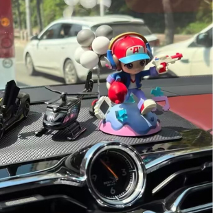 王者荣耀电玩小子手办鲁班貂蝉耀鲁班武则天汽车模型手办玩具摆件