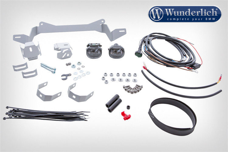 W厂宝马摩托车水冷R1200/1250GS专用LED辅助灯雾灯进口改装配件