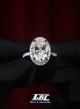 GBC 私人定制珠宝欣赏（The one 钻戒定制 培育钻 3.10ct Au750）