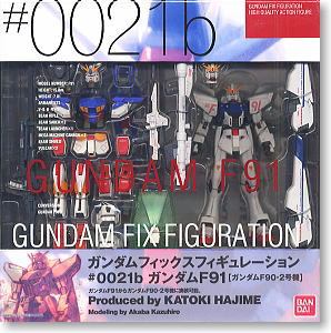 日本万代 Fix 高达模型成品 0021b Gundam F91 F90II