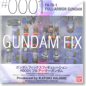 万代 Fix 全装甲 高达 模型成品 0001 FA-78-1 Full-Armor Gundam
