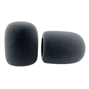 高端植绒加厚海绵套话筒套麦克风KTV加大咪罩防喷防尘话筒网头套