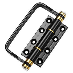 加厚折叠门拉手折叠活动小拉手合页推拉门明装把手木门拉手窗配件