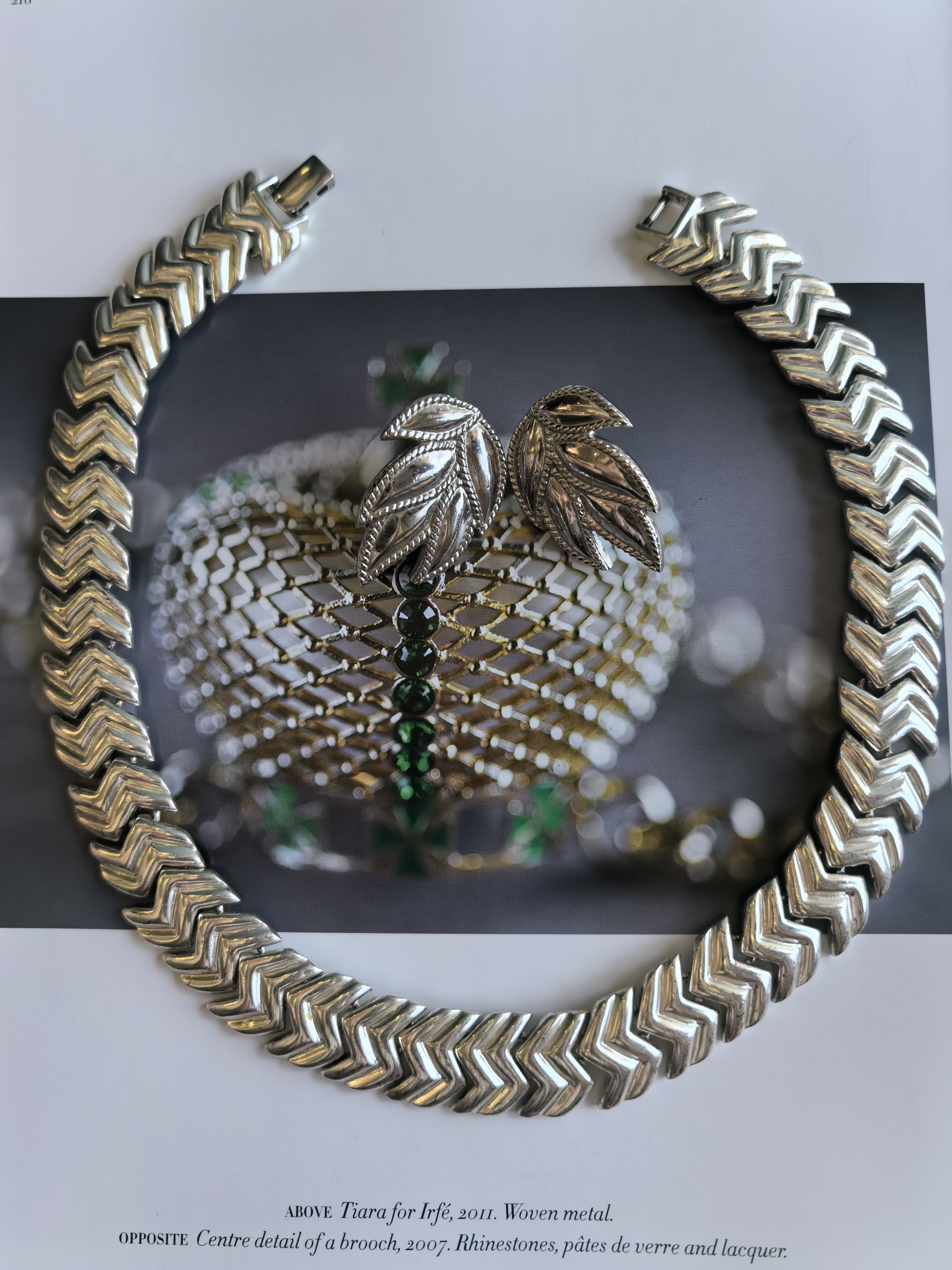 Vintage复古首饰monet/napier项链耳夹套装