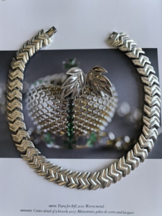 Vintage复古首饰monet/napier项链耳夹套装