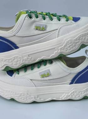 FILA斐乐岩石鞋2024夏女款时尚休闲厚底摩登帆布鞋女鞋F12W421301