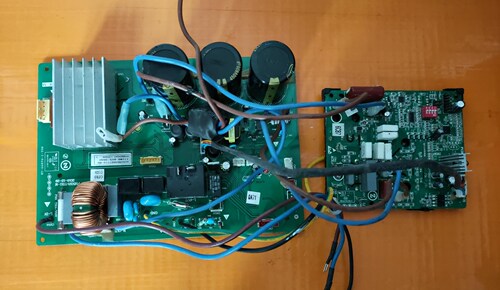 PH502bY006-V Z70W-VS-3BG(F) D6A6志高外板变频柜机空调电脑主板
