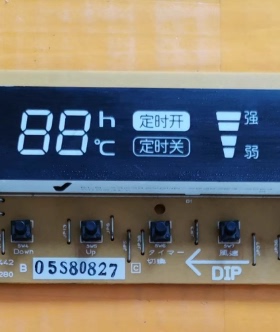 适用三菱电机空调显示板按键控制板WM00B280B BH00G442