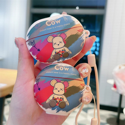 暴力熊适用华为freebudspro3保护套freebuds5/5i无线蓝牙耳机壳freebuds4/4e盒4i硅胶freebudsse2防摔budspro