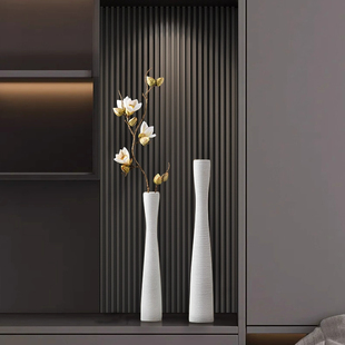 小众艺术摆件品味家居玄关软装装饰品新中式国风客厅细长瘦高高级