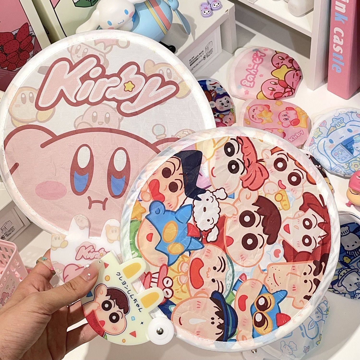 反光板折叠团扇随身携带儿童团扇夏天可爱小扇子便携塑料收纳,家居饰品,工艺扇/团扇/喜扇/折扇,淘宝优惠券,粉丝福利购,淘宝优惠卷