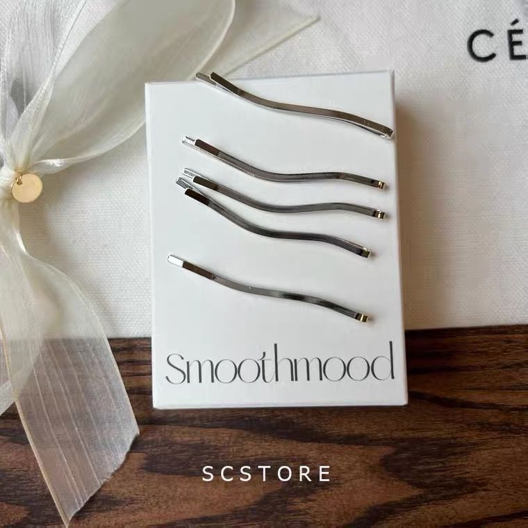 敲简约的冷酷拽姐气质色波纹小发夹侧边刘海碎发夹发卡发饰女