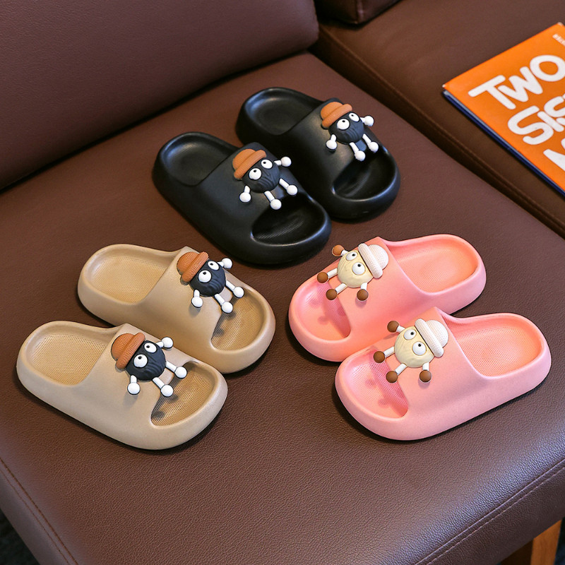 儿童拖鞋 EVA防臭男童女童卡通 可爱防滑室内洗澡软底凉拖鞋宝宝
