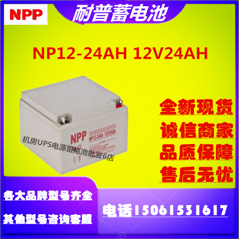 耐普蓄电池NP12-2412V24AH