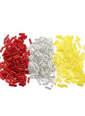 20262*7mm管珠手缝串珠白色米珠材料玻璃手工diy耳饰项链手链饰品