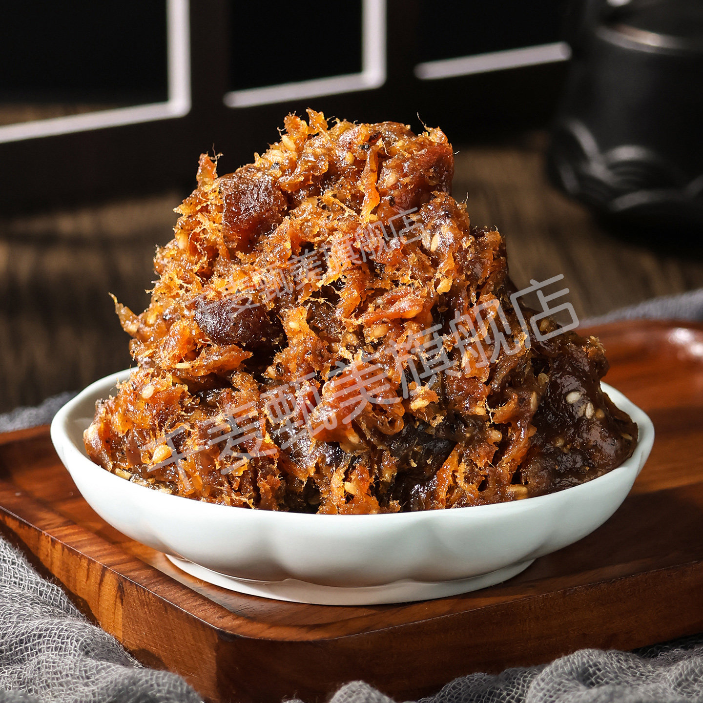 千麦甄美黑椒牛肉馅家用蛋黄酥原料广式月饼馅料烘焙材料商用500g