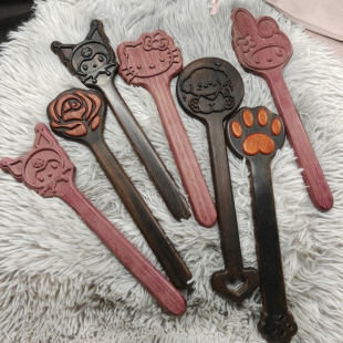 少爷的白菜铺 卡通拍 幻彩蝴蝶拍 SPANK 按摩拍痧 亚克力幻彩