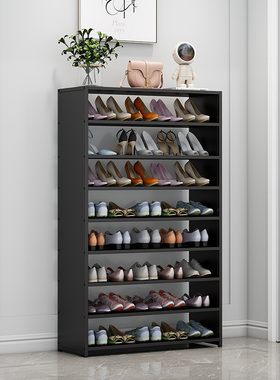 铁艺鞋架家用门口爆款简易收纳防灰多层2025新款鞋柜置物架窄鞋架