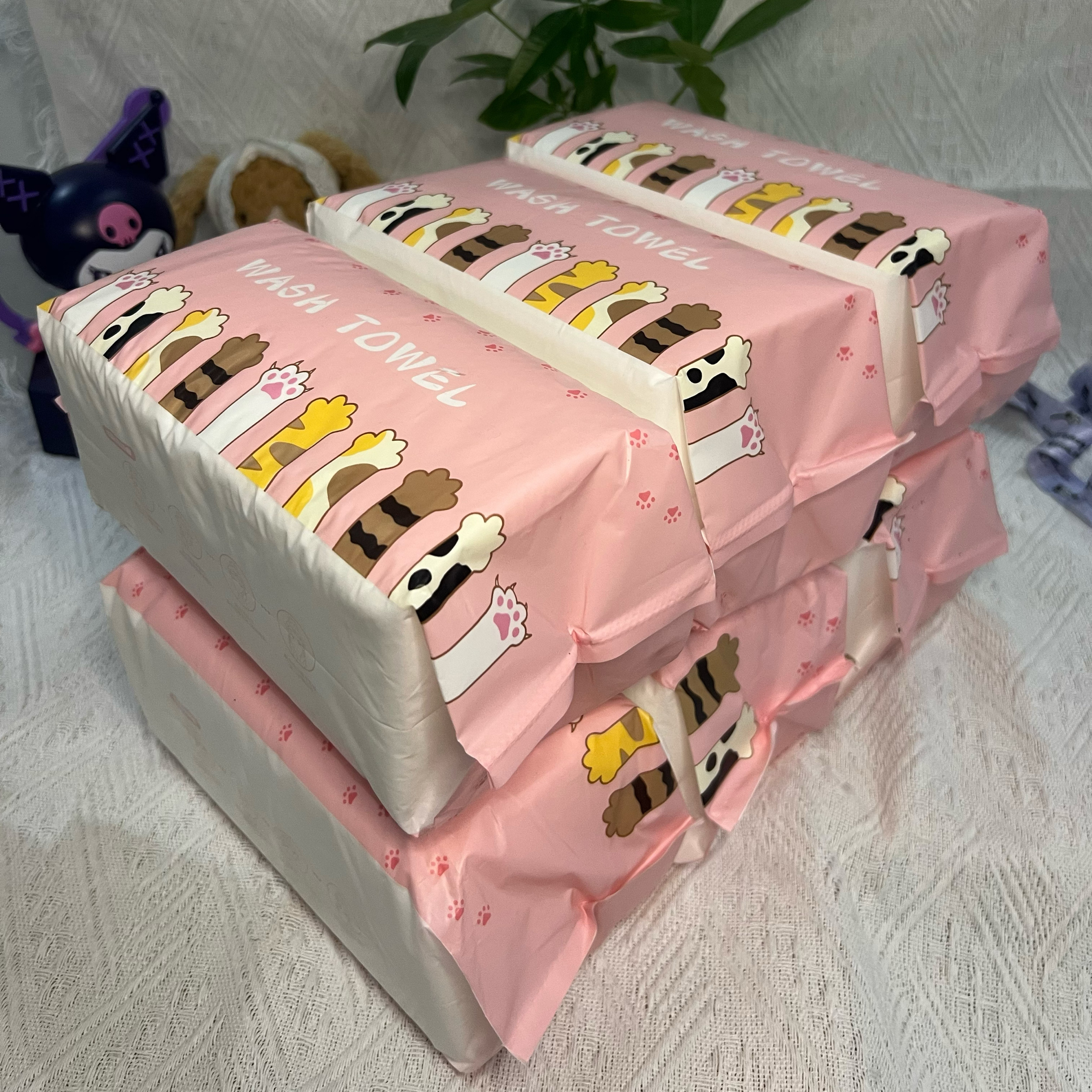 加厚洗脸巾一次性抽取式洁面绵柔巾洗面巾纸婴儿擦脸巾吸水不掉毛