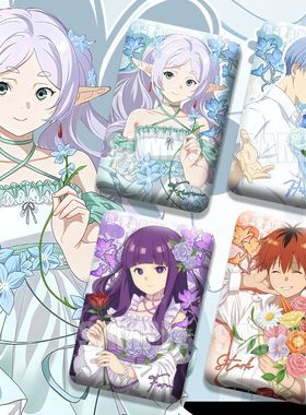 葬送的芙莉莲新款花园cafe系列谷辛美尔休塔尔克周边方形徽章