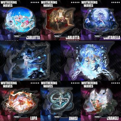 鸣潮游戏周边16cm立绘立牌