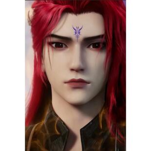 古神本尊仙逆动画王林王麻子手办雕像模型摆件玩具神临之战红发