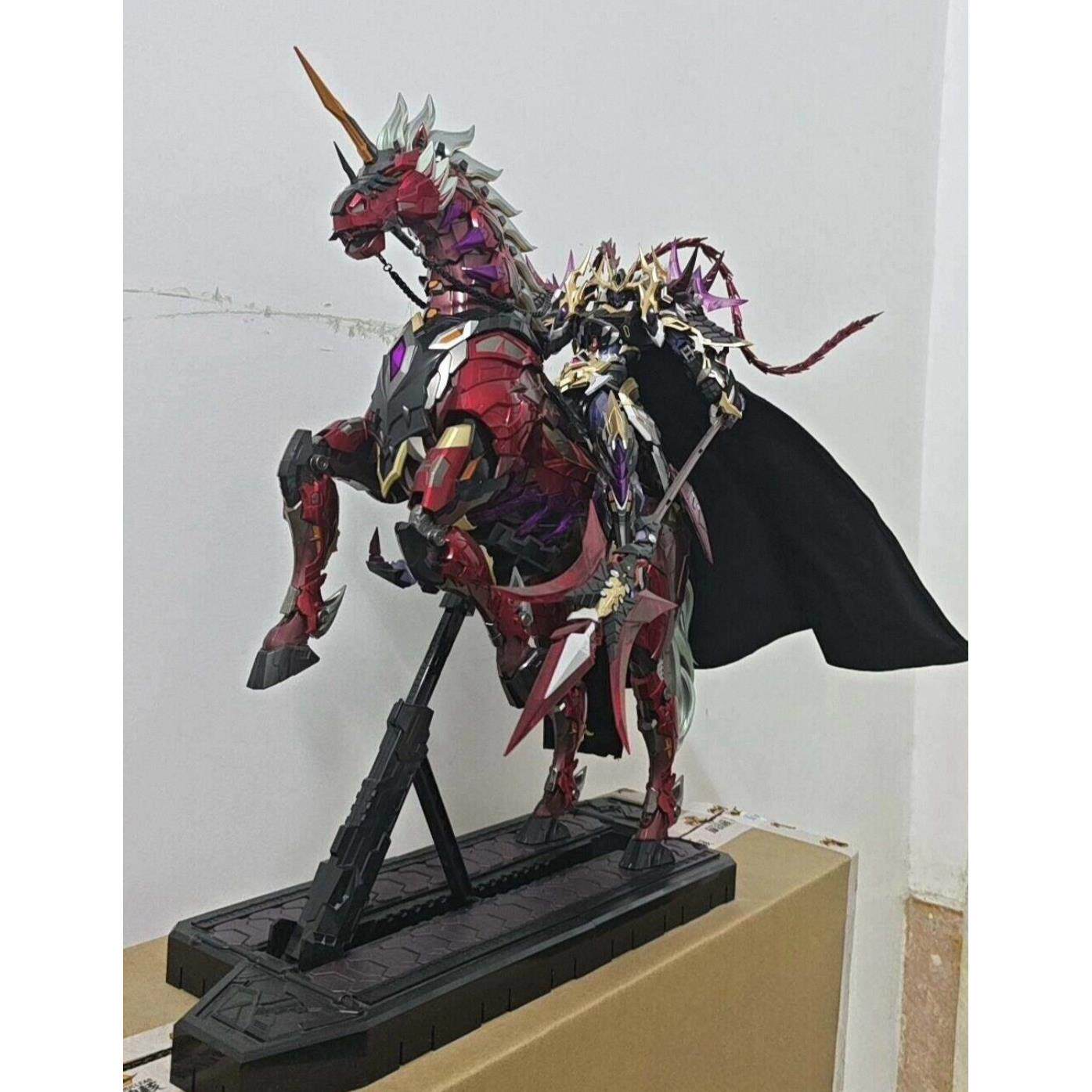 摩动核吕布赤焰火龙驹星甲魂将传动漫模型雕像模型摆件玩具gk帅哥